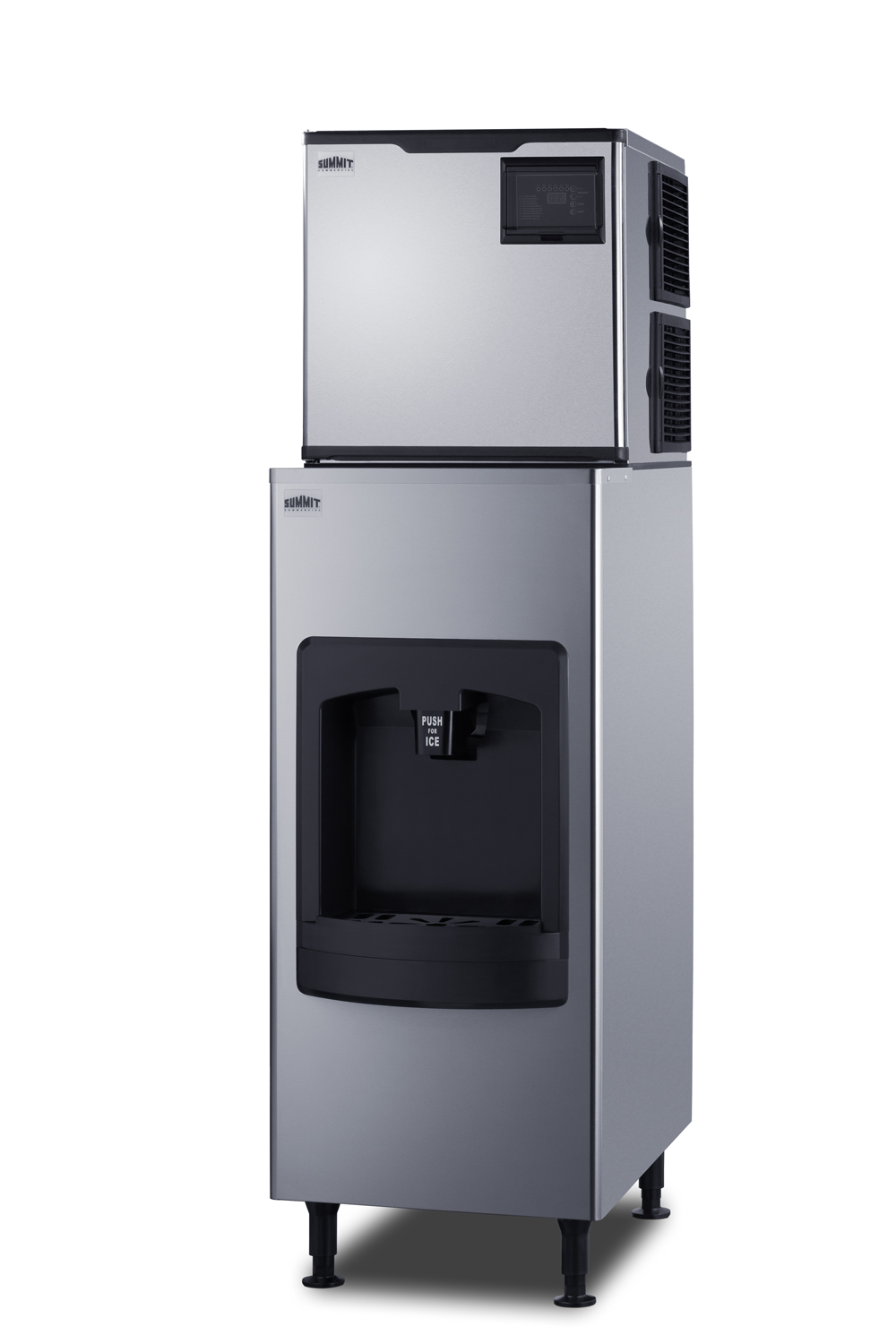 Summit Appliance 350 lb.  Commercial Ice Machine With Ice Dispenser - View 3 | Fridge.com