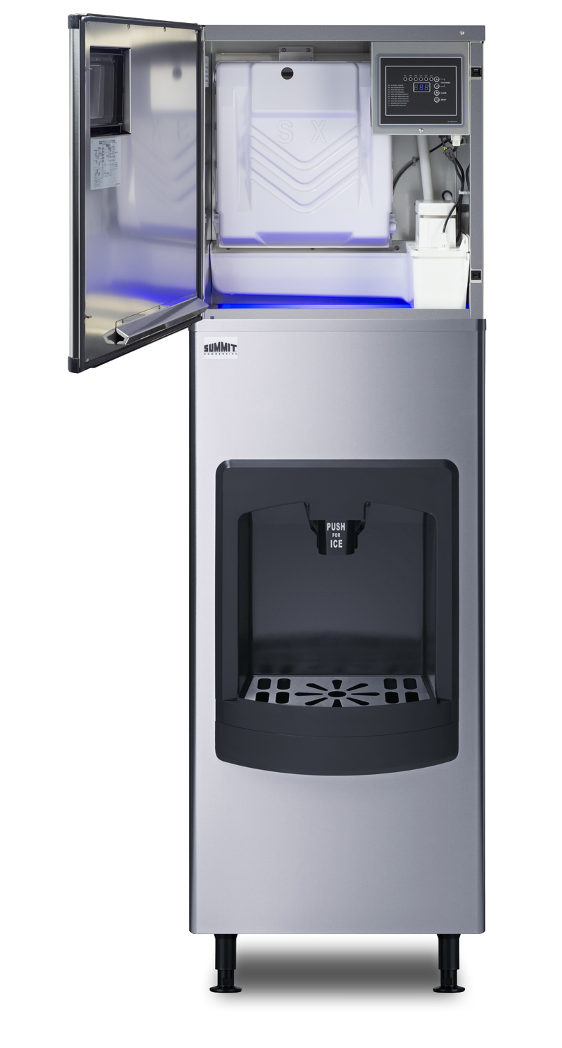 Summit Appliance 350 lb.  Commercial Ice Machine With Ice Dispenser - View 6 | Fridge.com