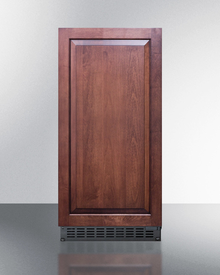 Summit Appliance 15 in. 62 LBS. Built-in ICE Maker in Stainless Steel, Panel-Ready B | Fridge.com