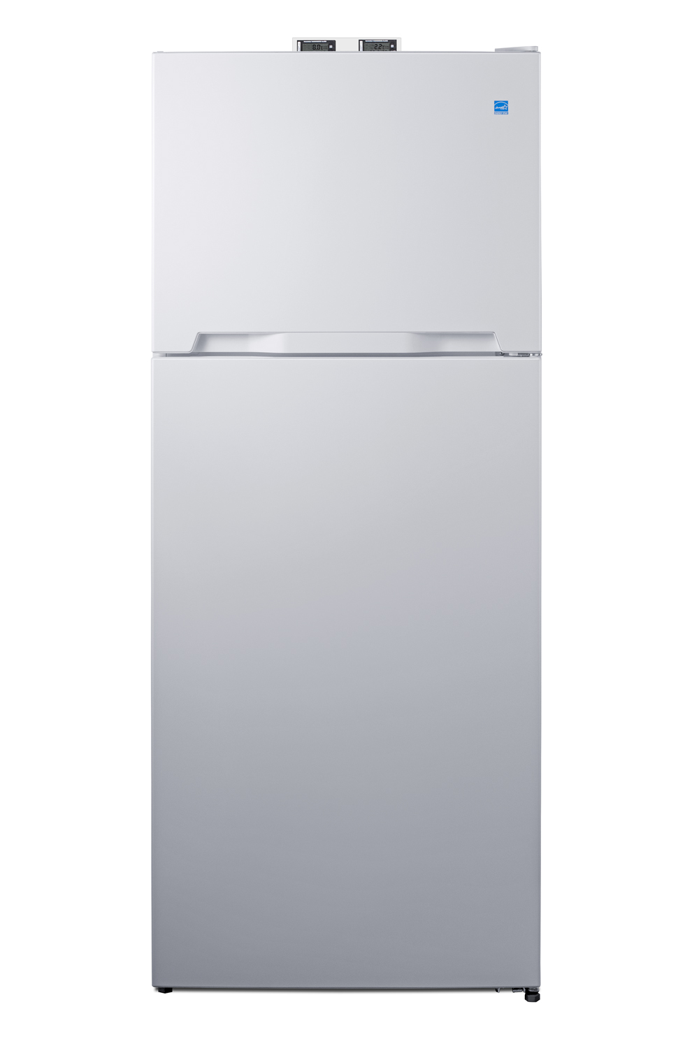 Summit Appliance 28" Wide Top-Mount Refrigerator-Freezer With Nist-Calibrated Thermometers - View 2 | Fridge.com