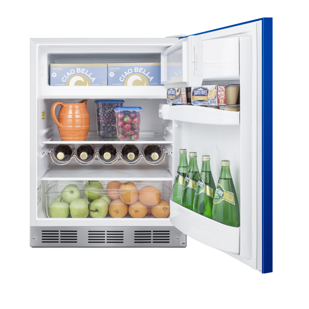 Summit Appliance 5.1 Cubic Feet Freestanding Mini Fridge With Freezer - View 5 | Fridge.com