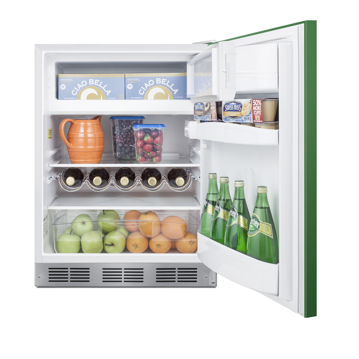 Summit Appliance 5.1 Cubic Feet Freestanding Mini Fridge With Freezer - View 5 | Fridge.com