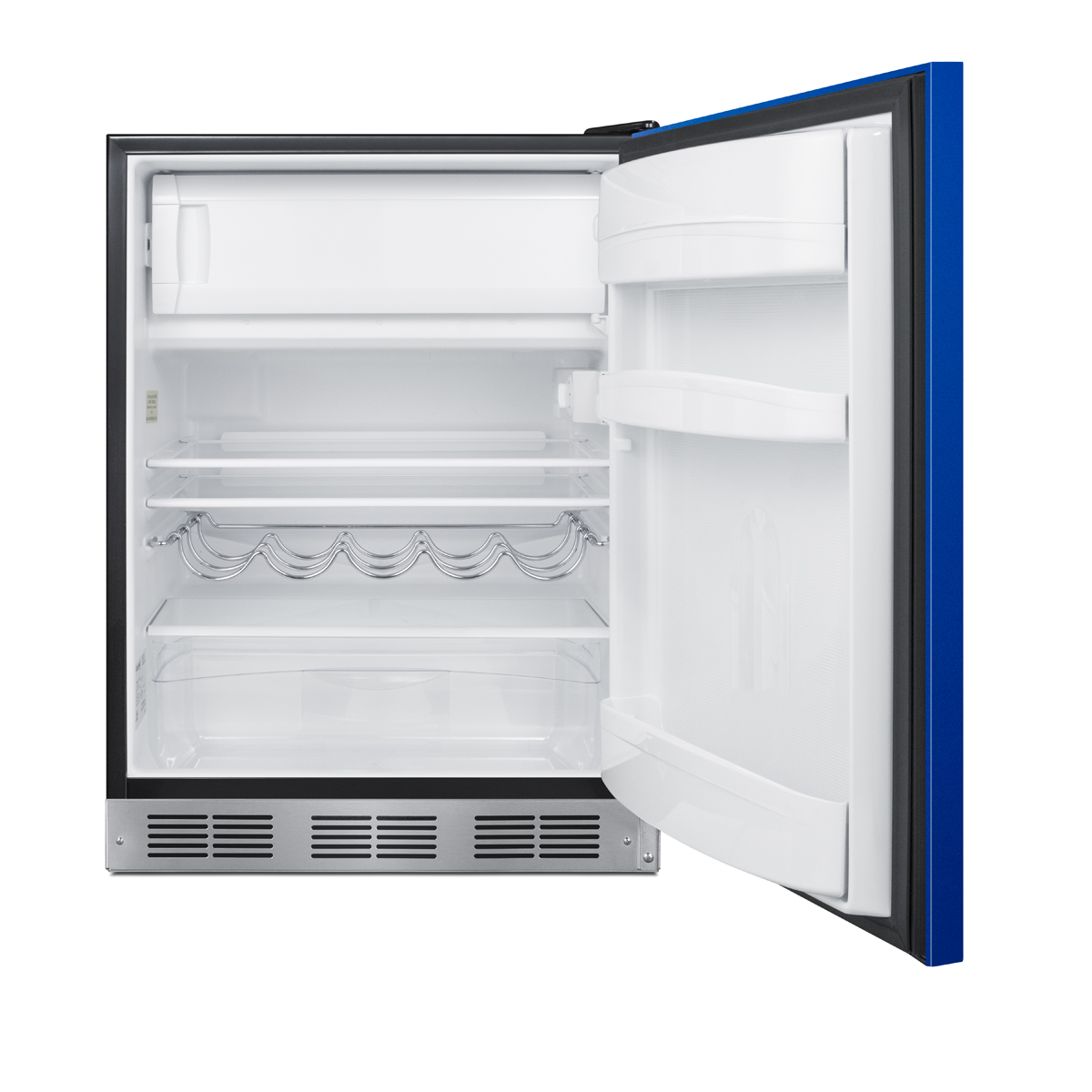 Summit 24 Inch 24" Freestanding/Built In Undercounter Counter Depth Compact All-Refrigerator BRF631BKBADA - View 4 | Fridge.com