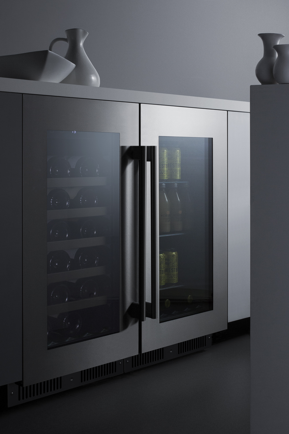 Summit Appiance 18" Wide Built-In Beverage Center - View 3 | Fridge.com
