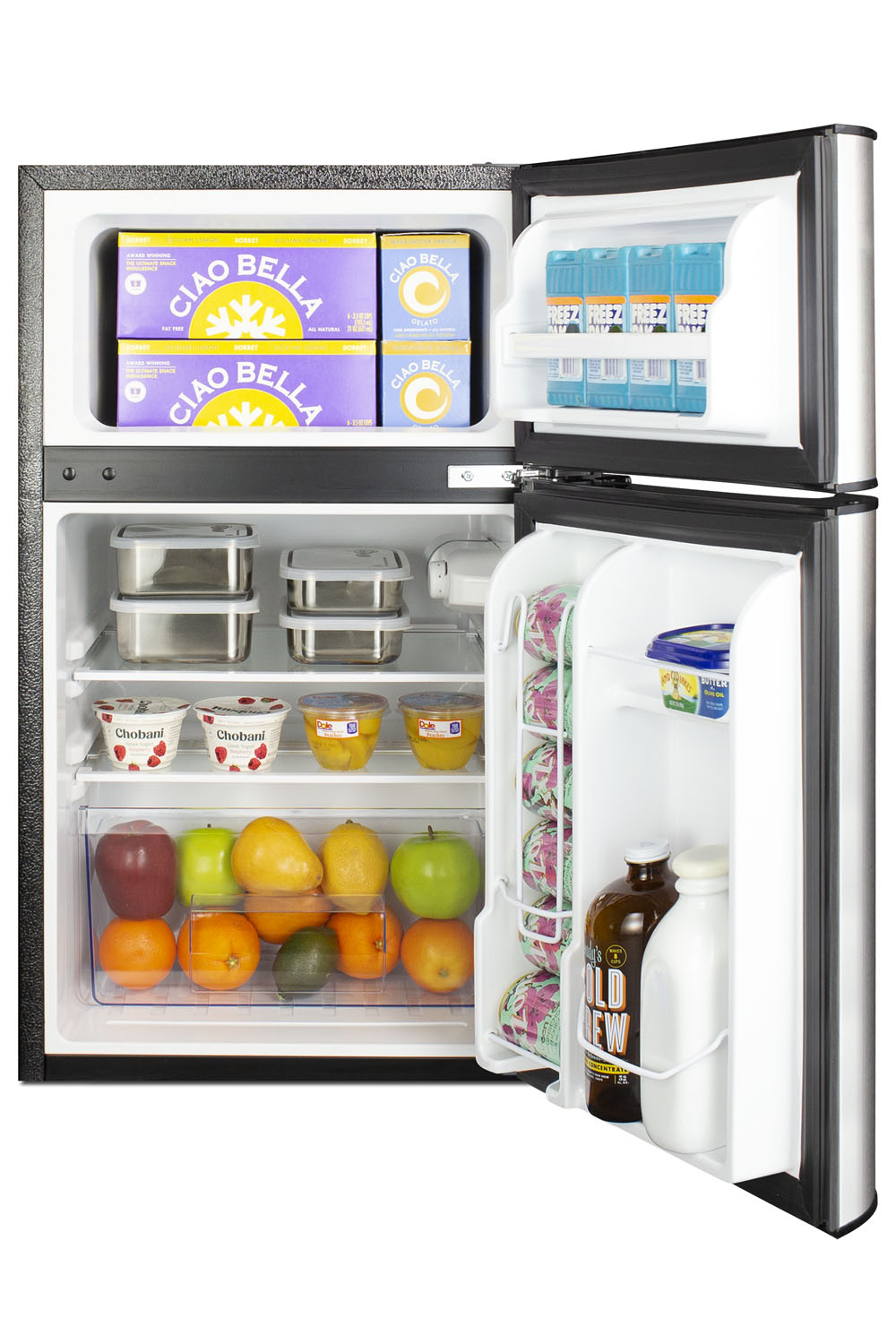 Summit Appliance 3.2 Cubic Feet Cu. Ft. Freestanding Mini Fridge With Freezer - View 5 | Fridge.com
