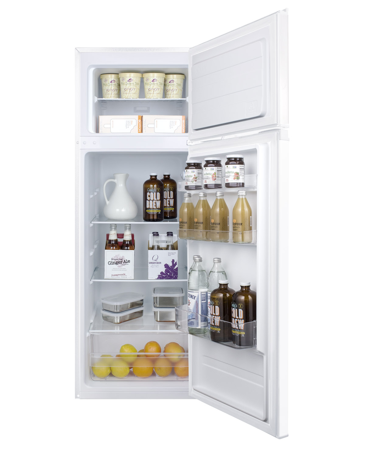 Summit 22 Inch 22" Top Freezer Refrigerator CP962 - View 5 | Fridge.com