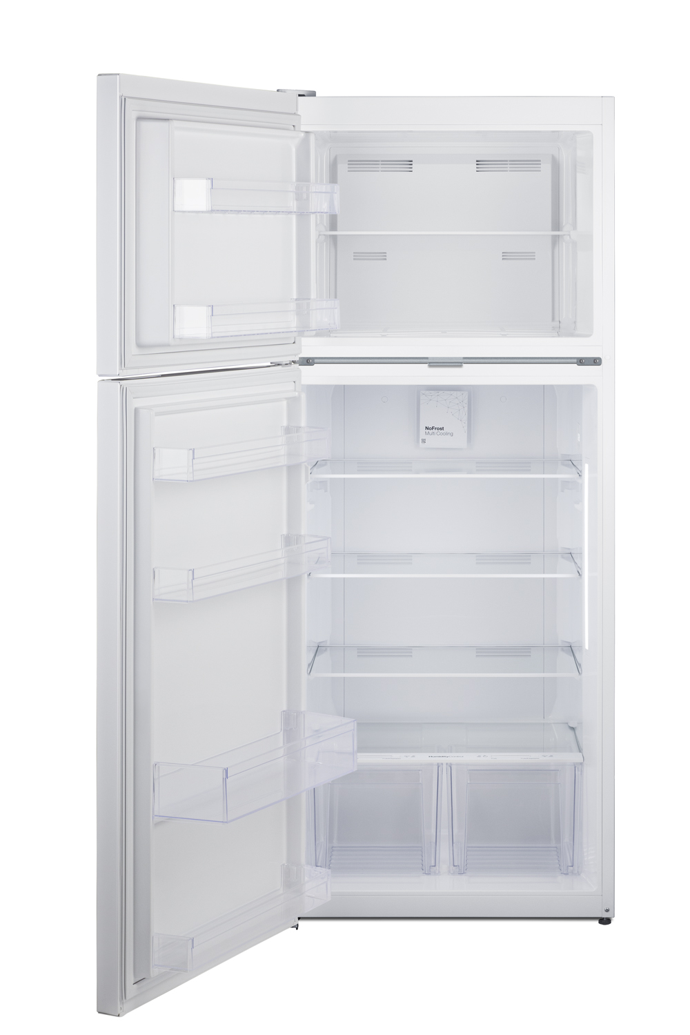 Summit 28 Inch Top Freezer Refrigerator CTR151WLLF2LHD - View 5 | Fridge.com