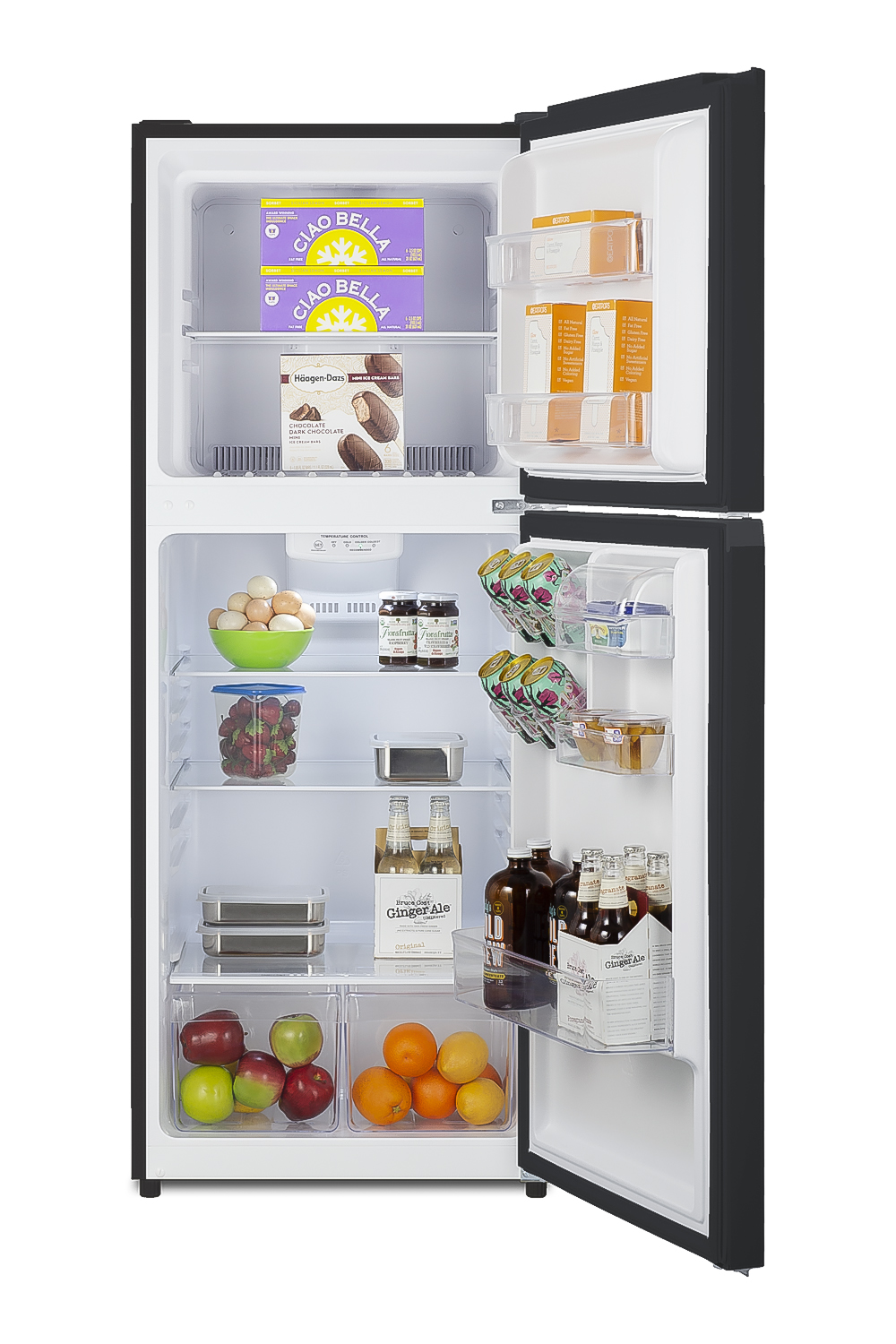 Summit Appliance 24" Wide Energy Star Top Mount Refrigerator-Freezer - View 5 | Fridge.com