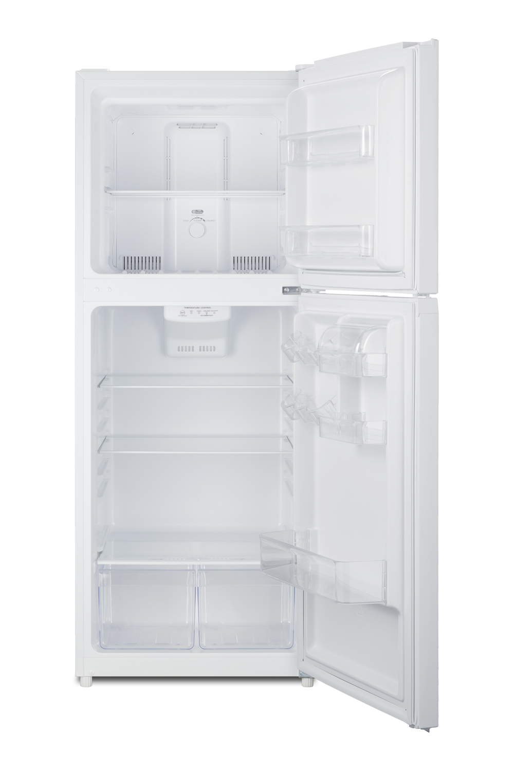 Summit 24 Inch Top Freezer Refrigerator FF1088W - View 4 | Fridge.com
