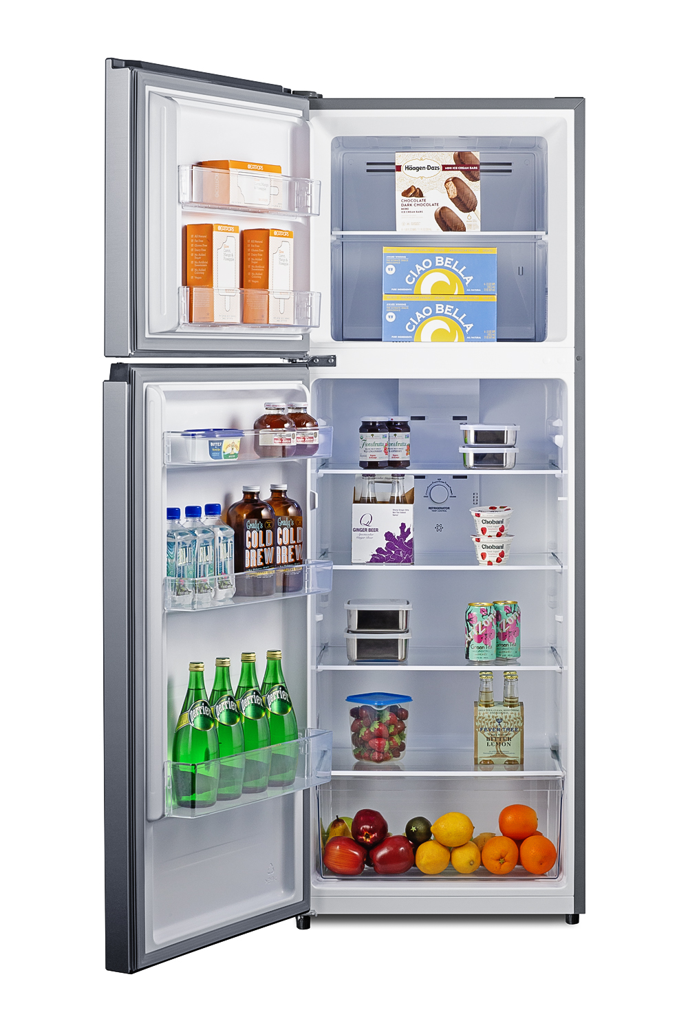 Summit Appliance 24" Wide Top Mount Refrigerator-Freezer - View 5 | Fridge.com