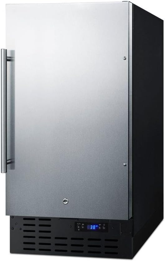 Summit FF1843BSSADA Refrigerator, Stainless Steel | Fridge.com