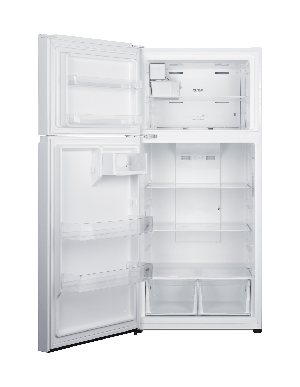 Summit Appliance 30" Wide Top Mount Refrigerator-Freezer With Icemaker - View 2 | Fridge.com