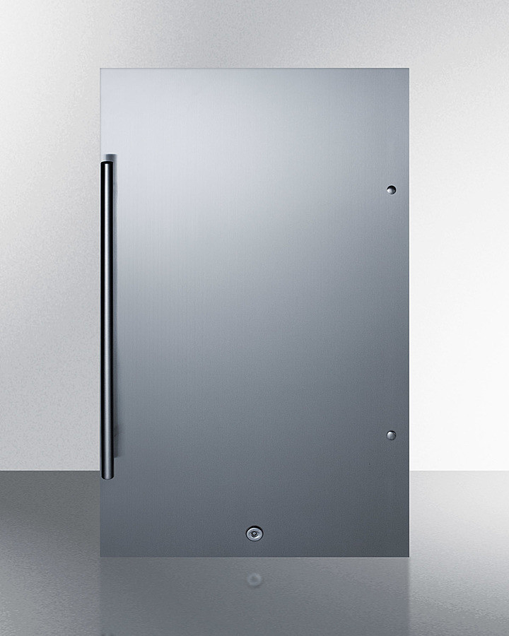 Summit 19 Inch 19" Freestanding/Built In Counter Depth Compact All-Refrigerator FF195CSS | Fridge.com