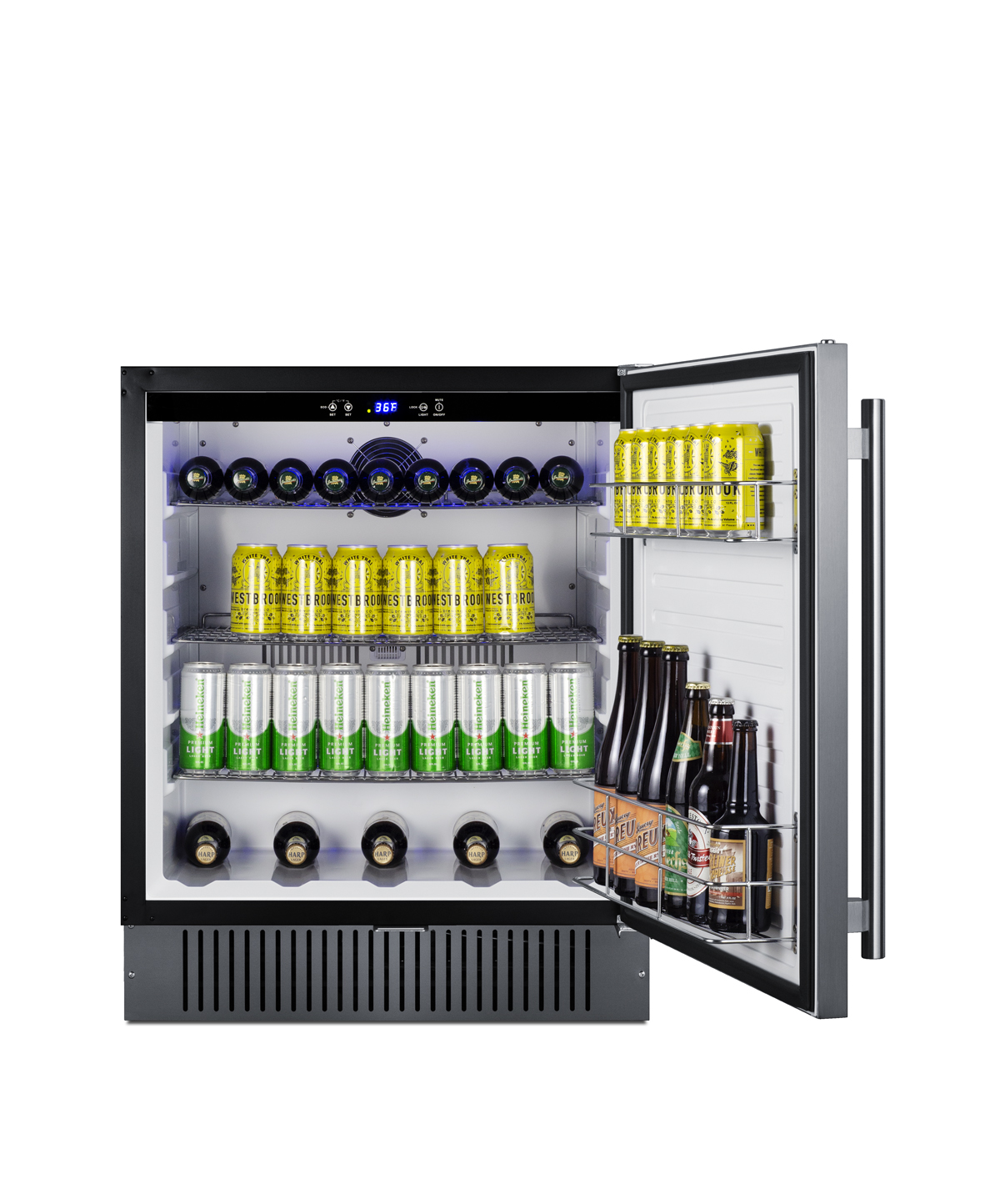 Summit Appliance 4.98 Cubic Feet Built-In Mini Fridge - View 5 | Fridge.com