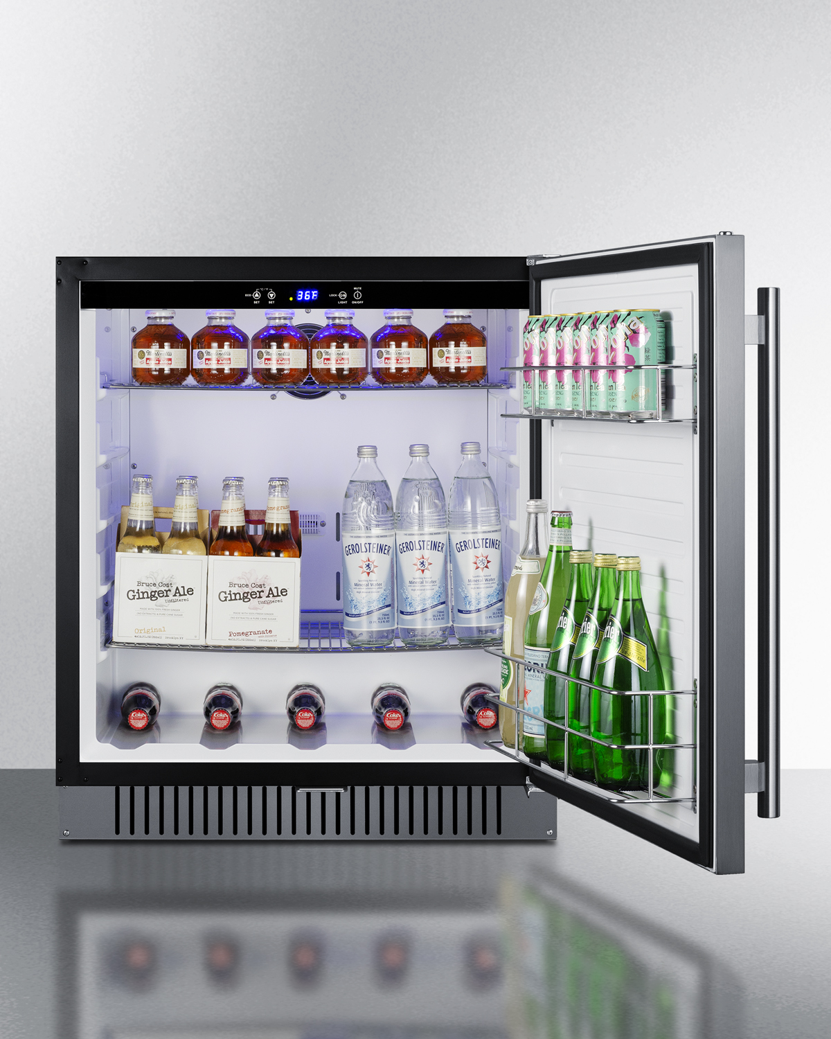 Summit Appliance 4.98 cu. ft. Built-In Mini Fridge - View 6 | Fridge.com