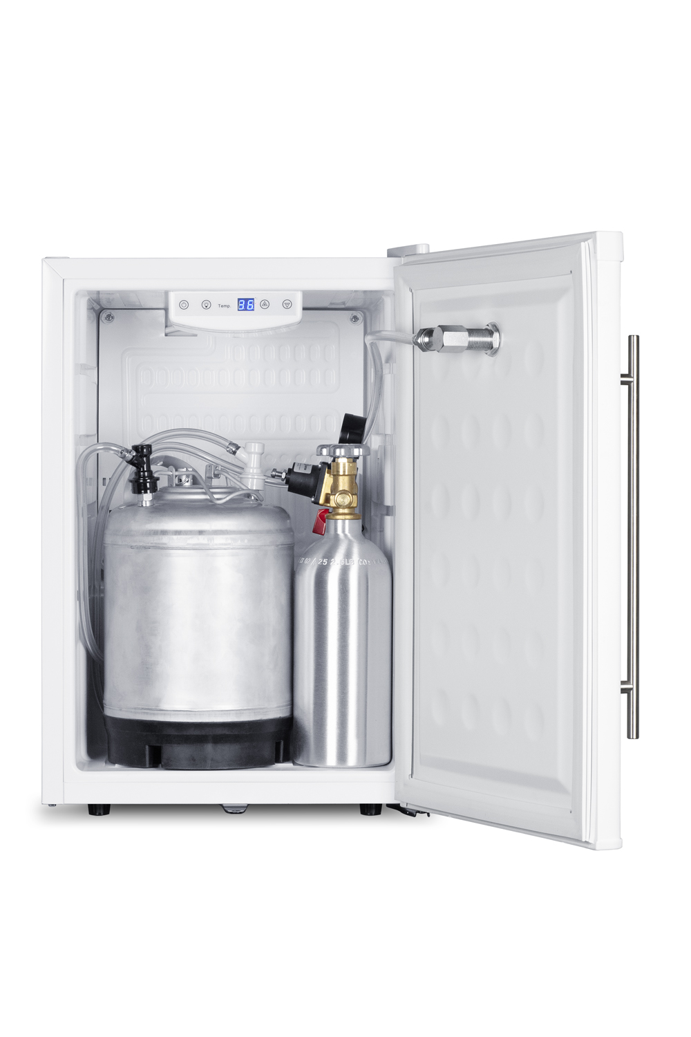 Summit Appliance 17" Wide Tabletop Front Tap Beer Kegerator - View 5 | Fridge.com