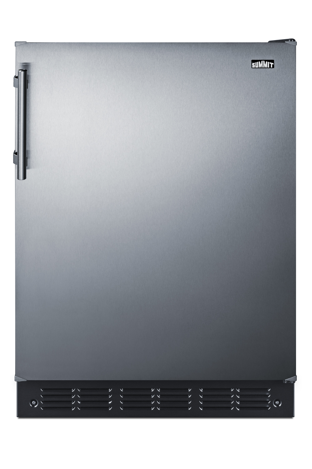 Summit 24 Inch Freestanding Refrigerator FF6BK2SS - View 2 | Fridge.com