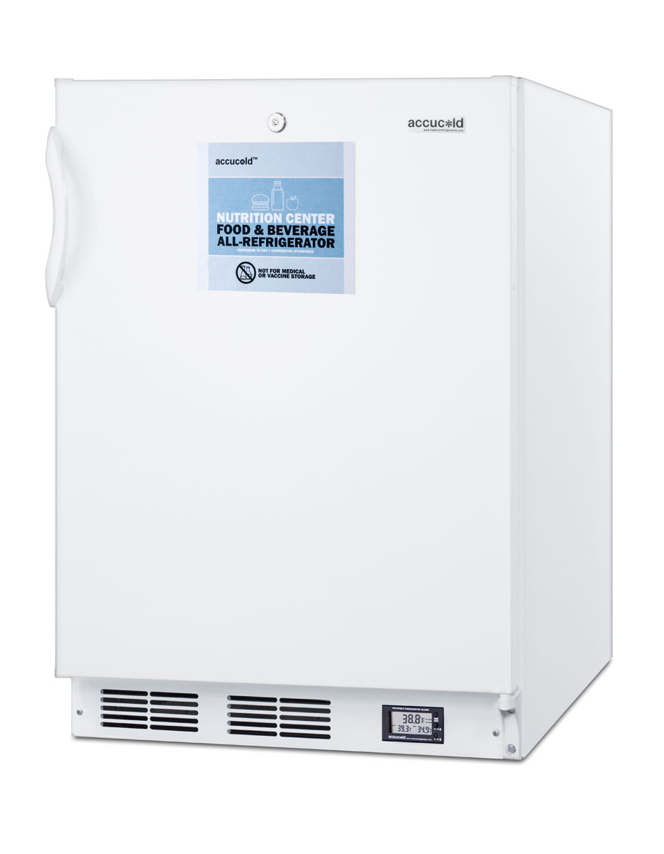 Summit Appliance 5.5 cu.ft Built-In Mini Fridge - View 3 | Fridge.com