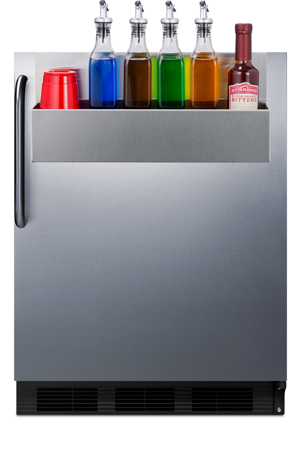 24" Wide Built-In All-Refrigerator, With Speed Rail - View 3 | Fridge.com