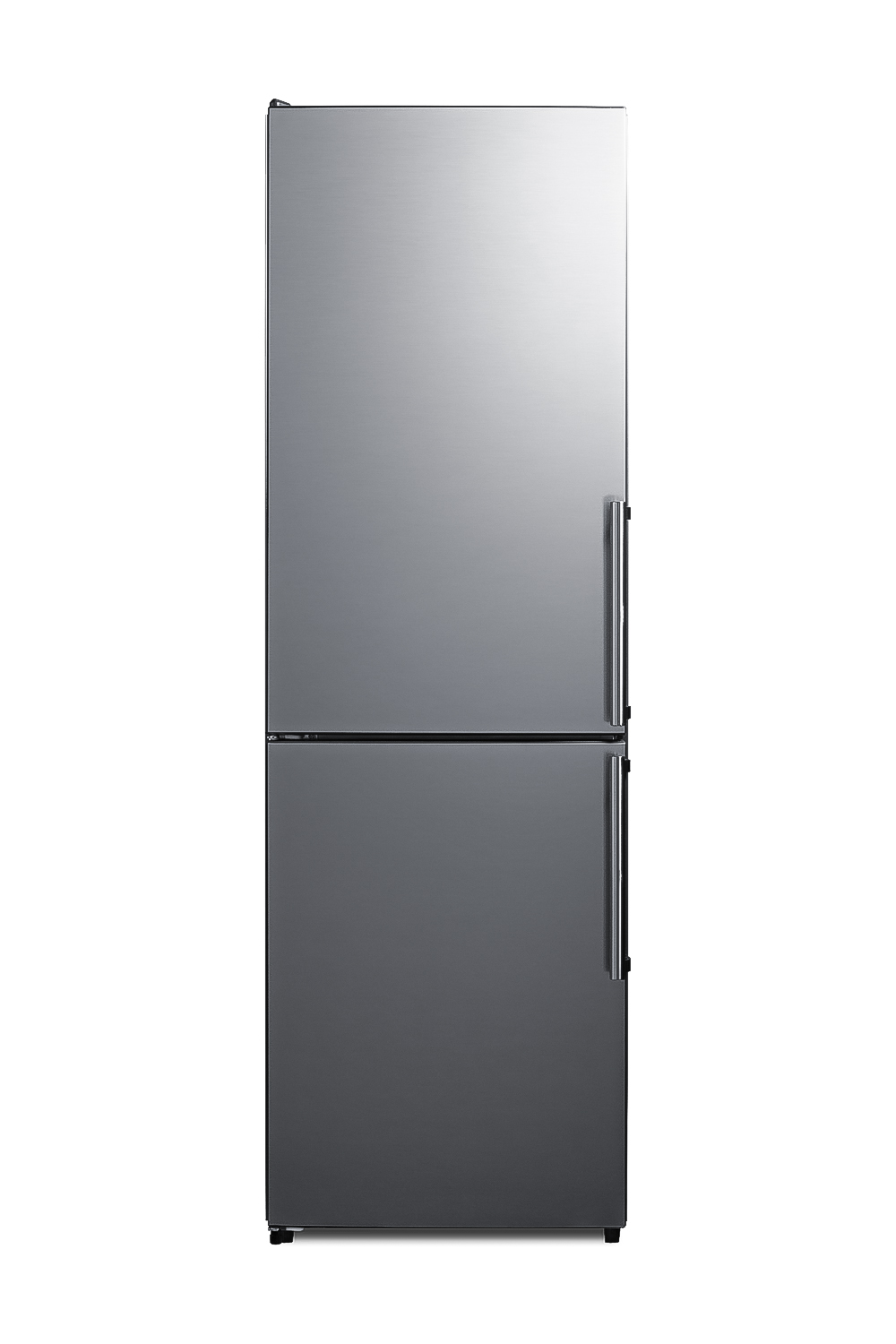 Summit Appliance 24" W Stainless Steel Door Bottom Freezer Refrigerator - View 2 | Fridge.com