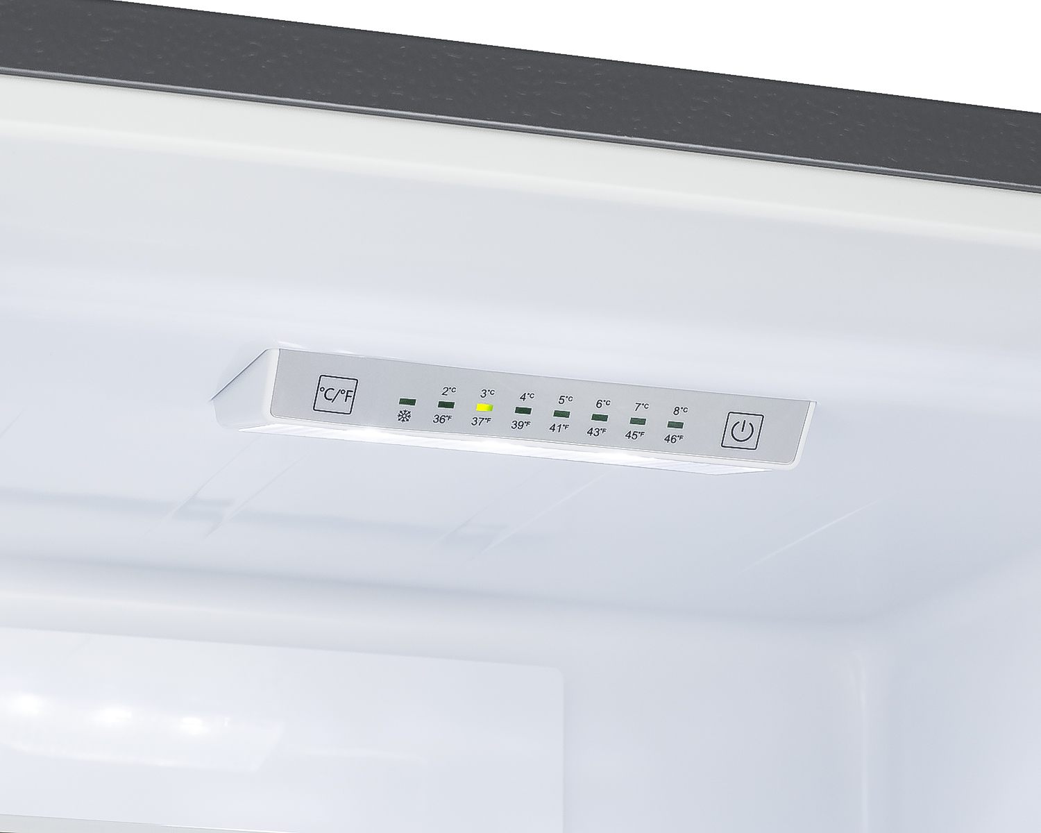 Summit Appliance 24" W Stainless Steel Door Bottom Freezer Refrigerator - View 6 | Fridge.com