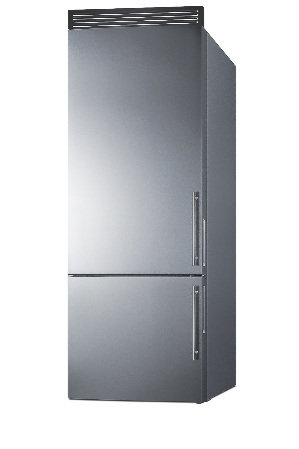 Summit 28 Inch 28" Counter Depth Bottom Freezer Refrigerator FFBF279SSXH72LHD - View 3 | Fridge.com