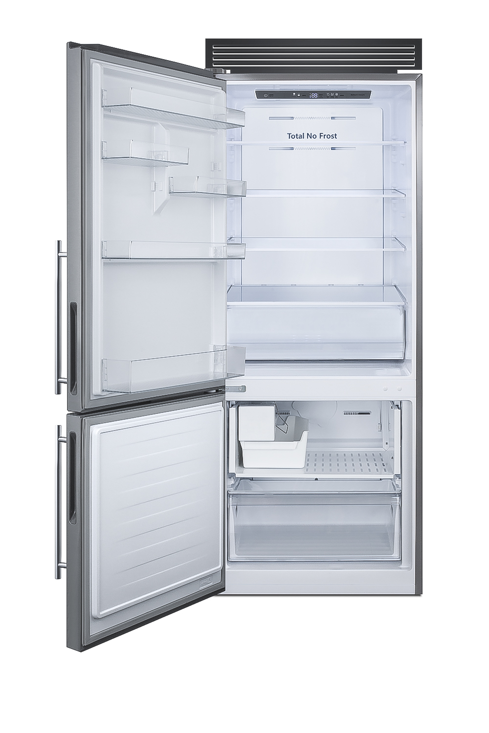 Summit Appliance 28" 14.6 Cubic Feet Bottom Freezer Refrigerator - View 2 | Fridge.com