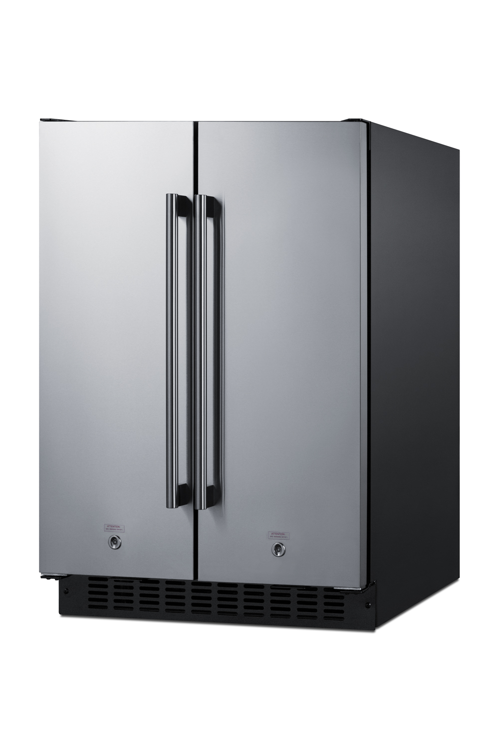 24" French Door Refrigerator 3.78 cu. ft. Refrigerator-Freezer - View 3 | Fridge.com