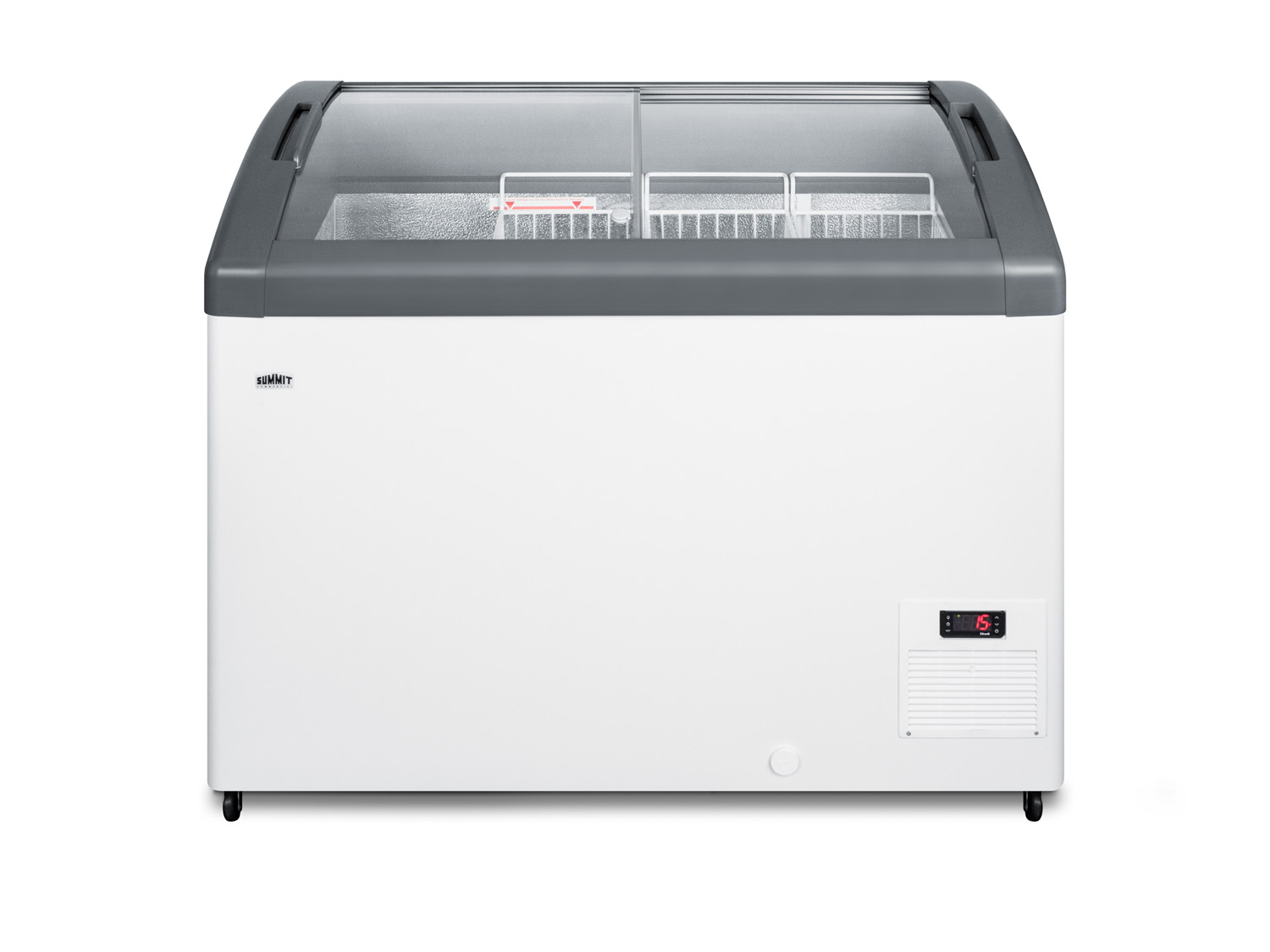 9.5 Cubic Feet Chest Freezer With Adjustable Temperature Controls - View 5 | Fridge.com