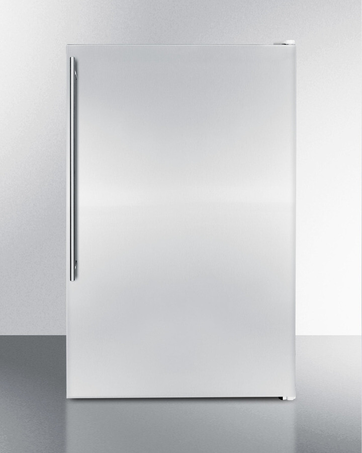 Summit 21" Compact Upright Freezer FS605SSVH | Fridge.com