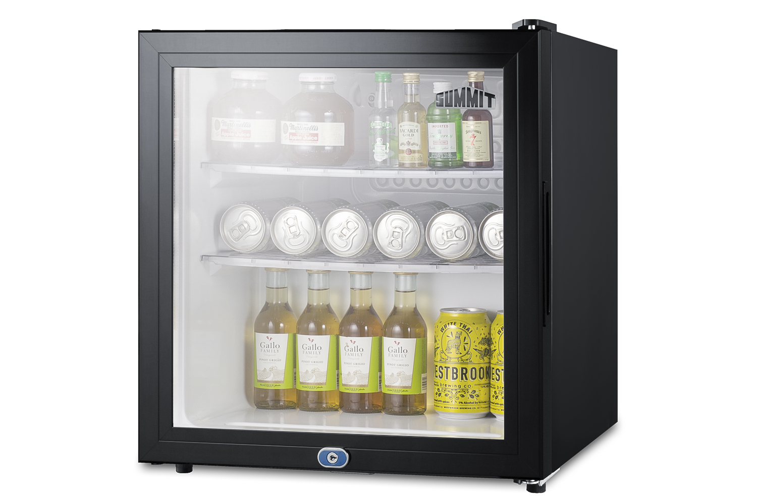 Summit 18 Inch Freestanding Refrigerator MB43GL - View 6 | Fridge.com