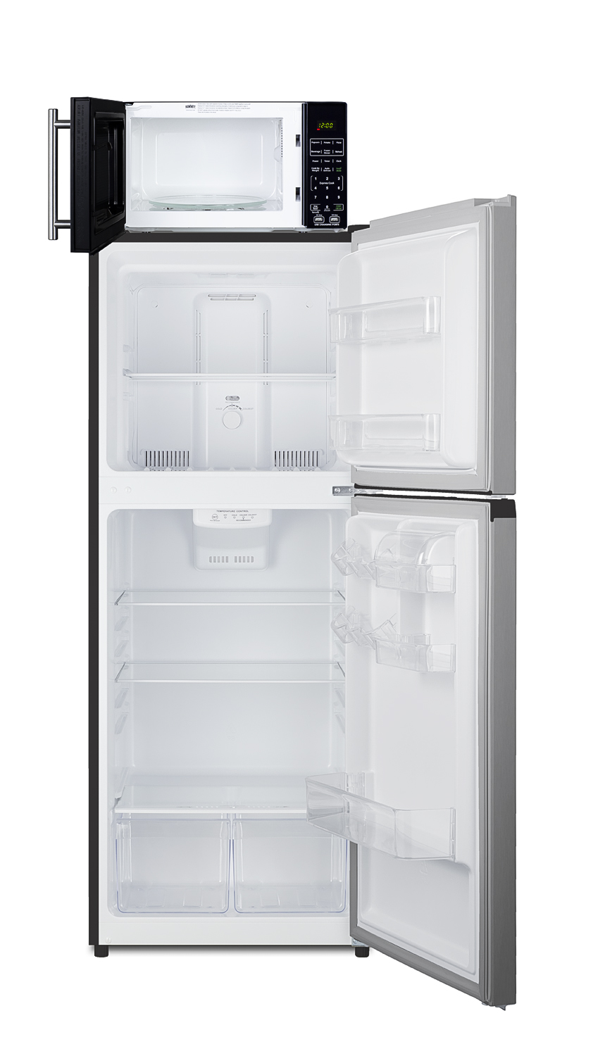Summit 24 Inch Top Freezer Refrigerator MRF1089PLA - View 4 | Fridge.com