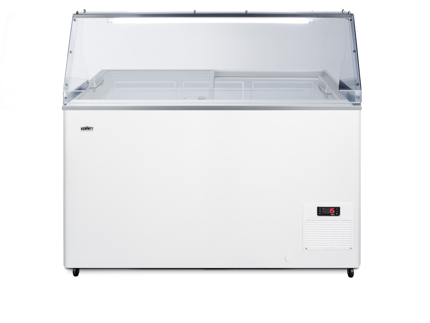 Summit Commercial 11.7 cu. ft. Chest Freezer NOVA35PDC - View 2 | Fridge.com