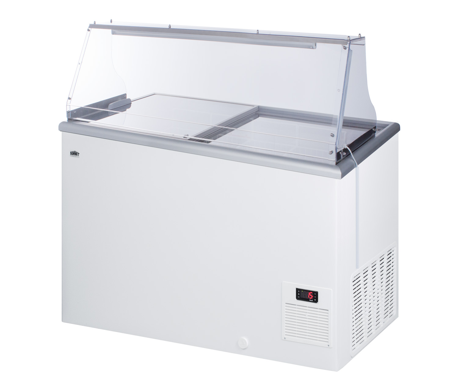 Summit Commercial 11.7 cu. ft. Chest Freezer NOVA35PDC - View 3 | Fridge.com