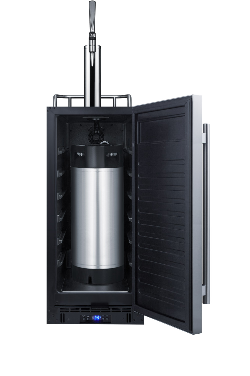 Summit Commercial 15" Built In Kegerator SBC15NCF - View 5 | Fridge.com