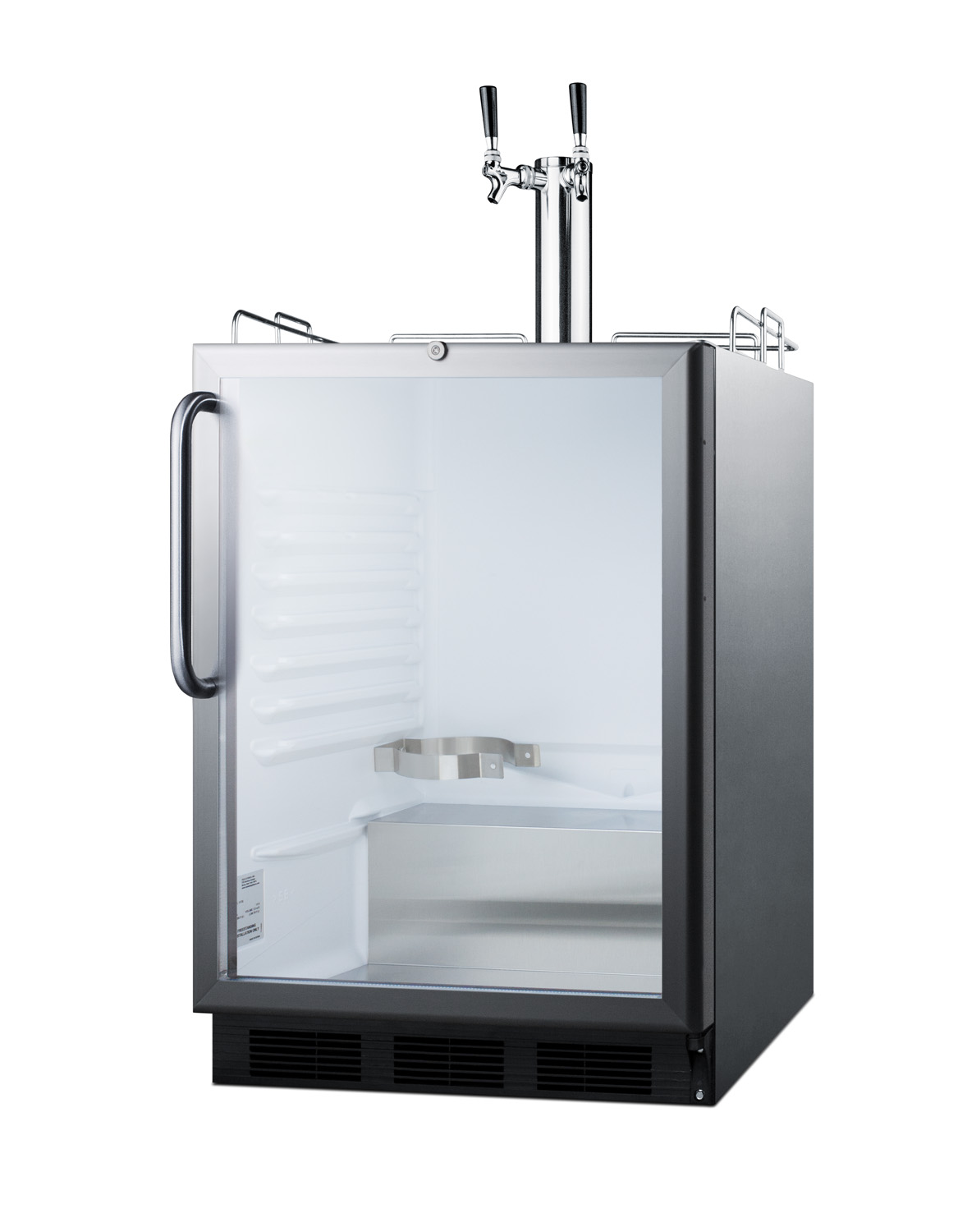 Summit Commercial Freestanding/Built In Kegerator SBC56GBICSSADA - View 3 | Fridge.com