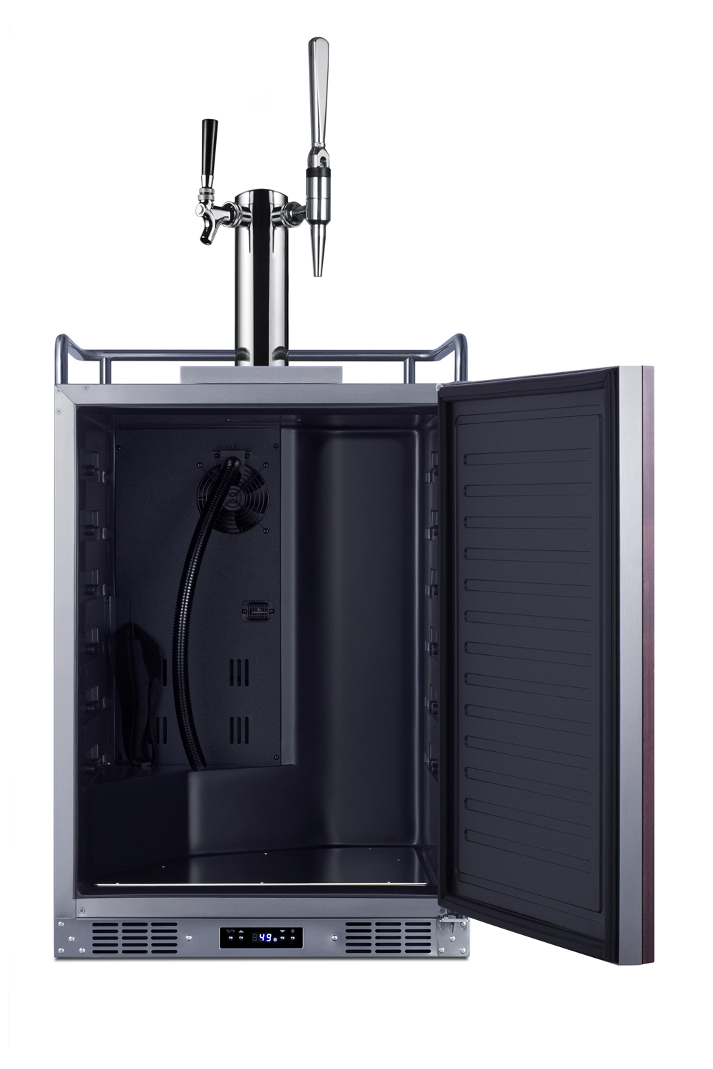 Summit Appliance 24" Wide Built-In Commercial/Residential Outdoor Cold Brew/Nitro Coffee Kegerator - View 4 | Fridge.com