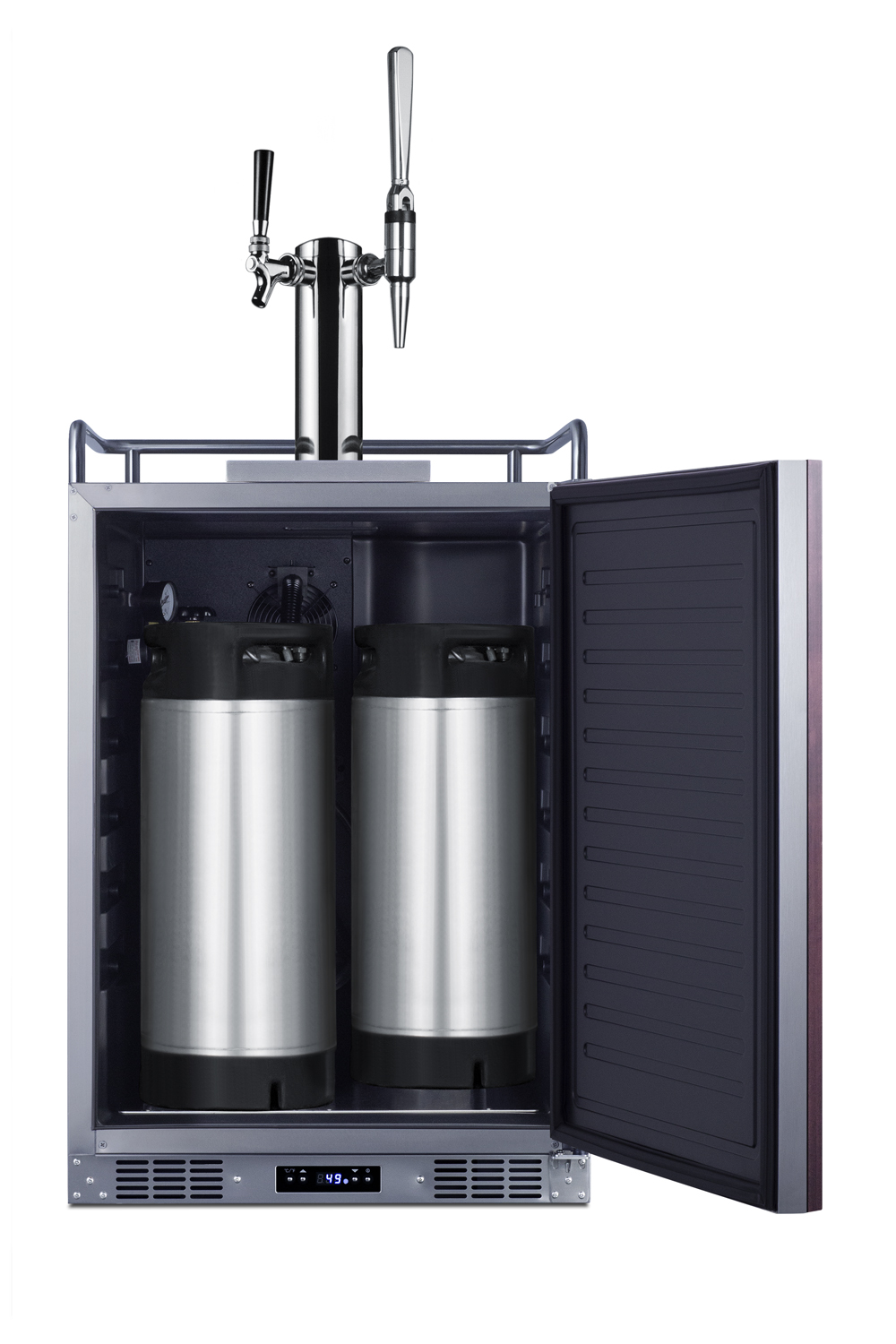 Summit Appliance 24" Wide Built-In Commercial/Residential Outdoor Cold Brew/Nitro Coffee Kegerator - View 6 | Fridge.com