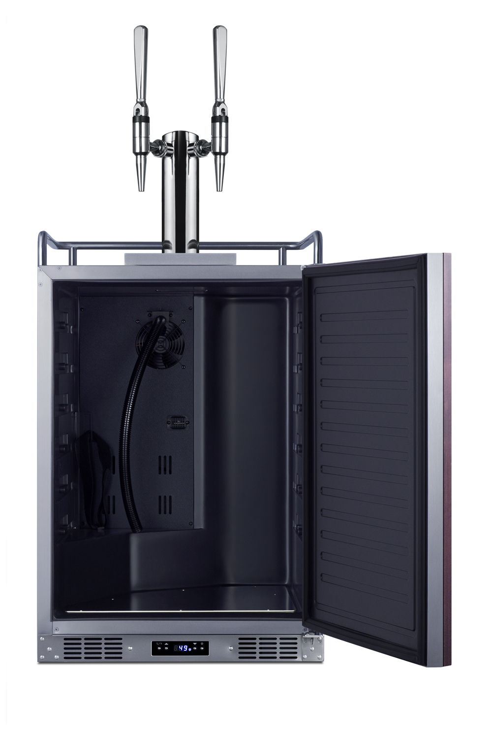Summit Appliance 24" Wide Built-In Commercial/Residential Outdoor Nitro Coffee Kegerator - View 4 | Fridge.com