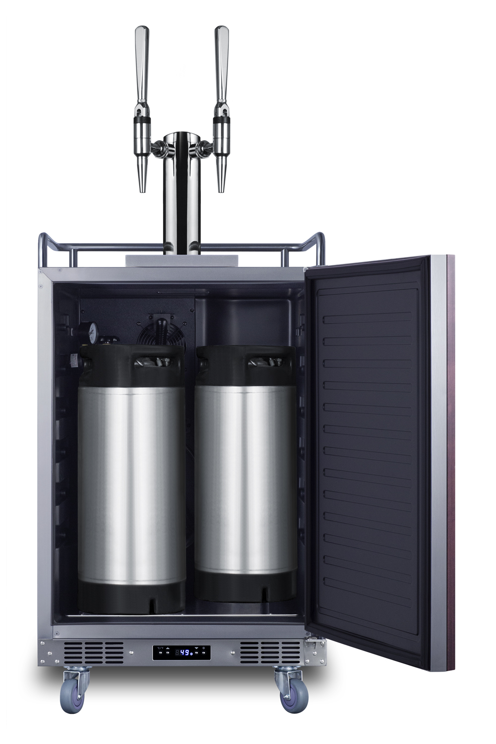 Summit Appliance 24" Wide Built-In Commercial/Residential Outdoor Nitro Coffee Kegerator - View 6 | Fridge.com