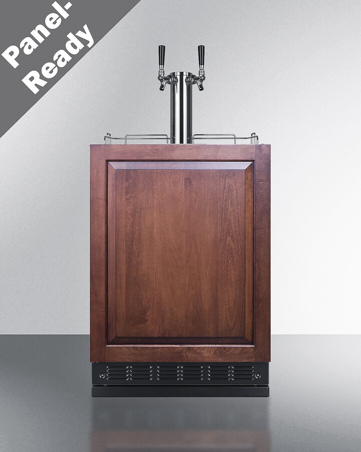 Summit Commercial Freestanding Kegerator SBC7BRSIFLHD | Fridge.com