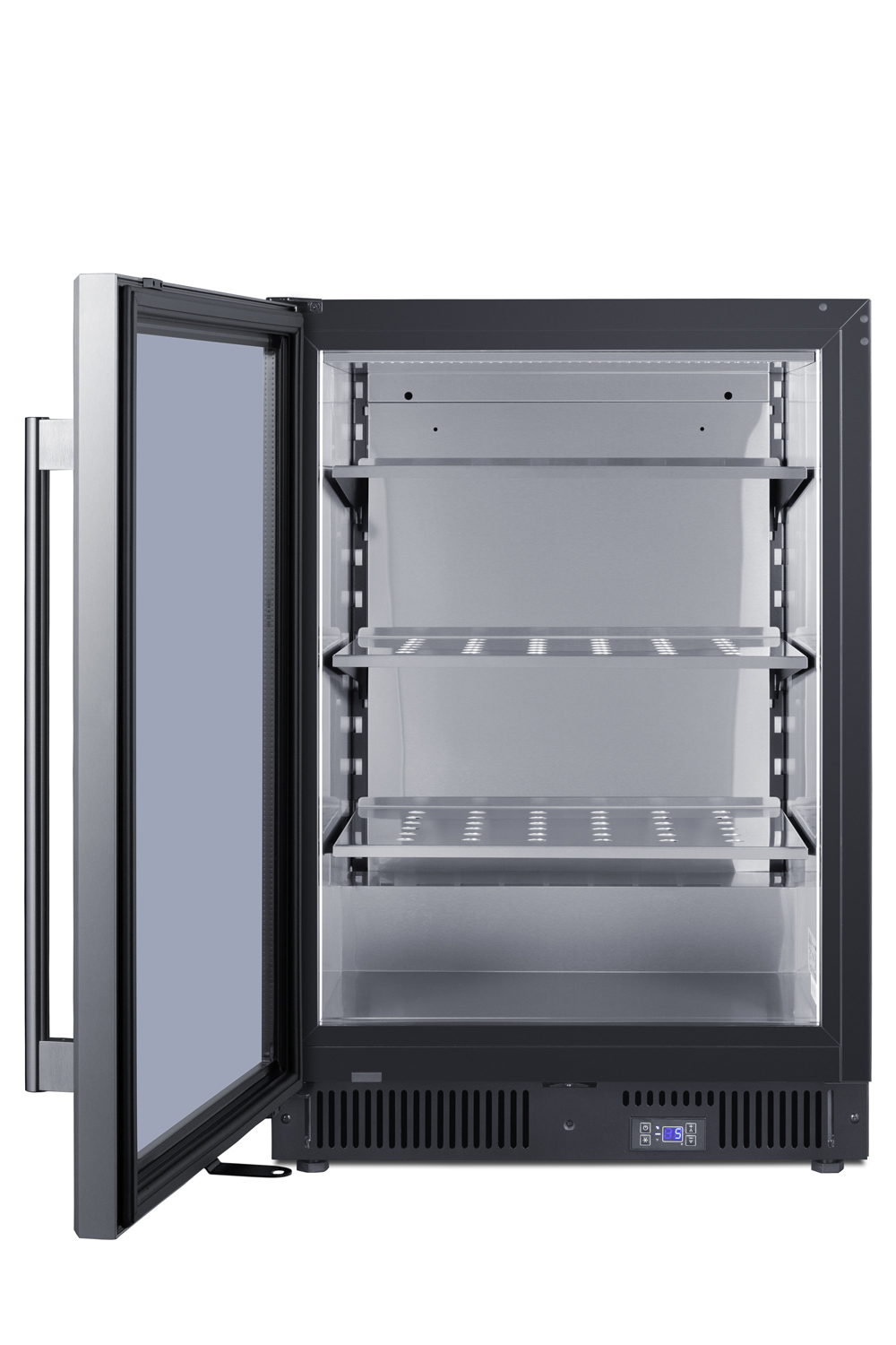 Summit Appliance 24" Wide Commercial Display Freezer - View 5 | Fridge.com