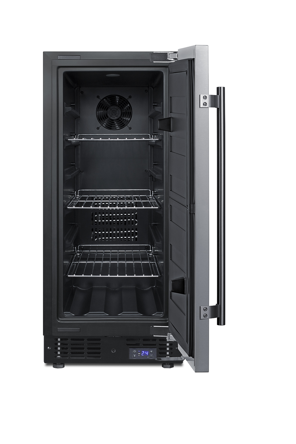 2.45 Cubic Feet Frost-Free Undercounter Upright Freezer With Adjustable Temperature Controls - View 5 | Fridge.com