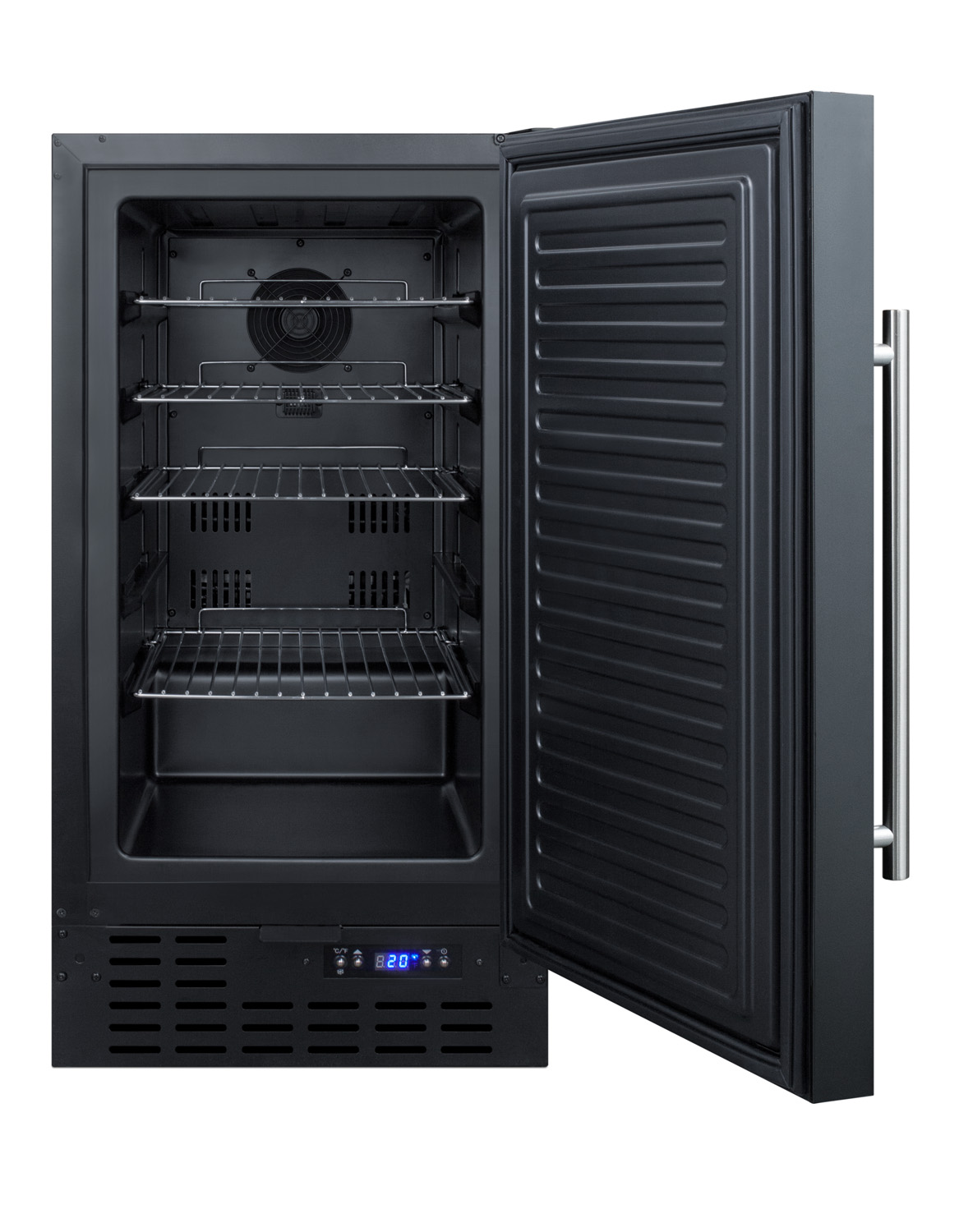 2.7 Cubic Feet Frost-Free Undercounter Upright Freezer With Adjustable Temperature Controls - View 3 | Fridge.com