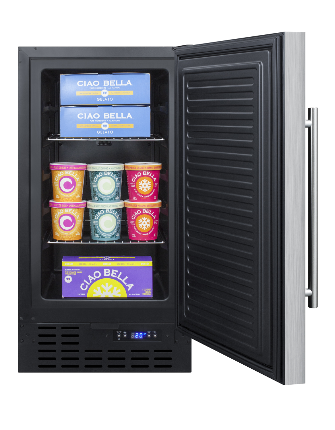 2.7 Cubic Feet Frost-Free Undercounter Upright Freezer - View 4 | Fridge.com