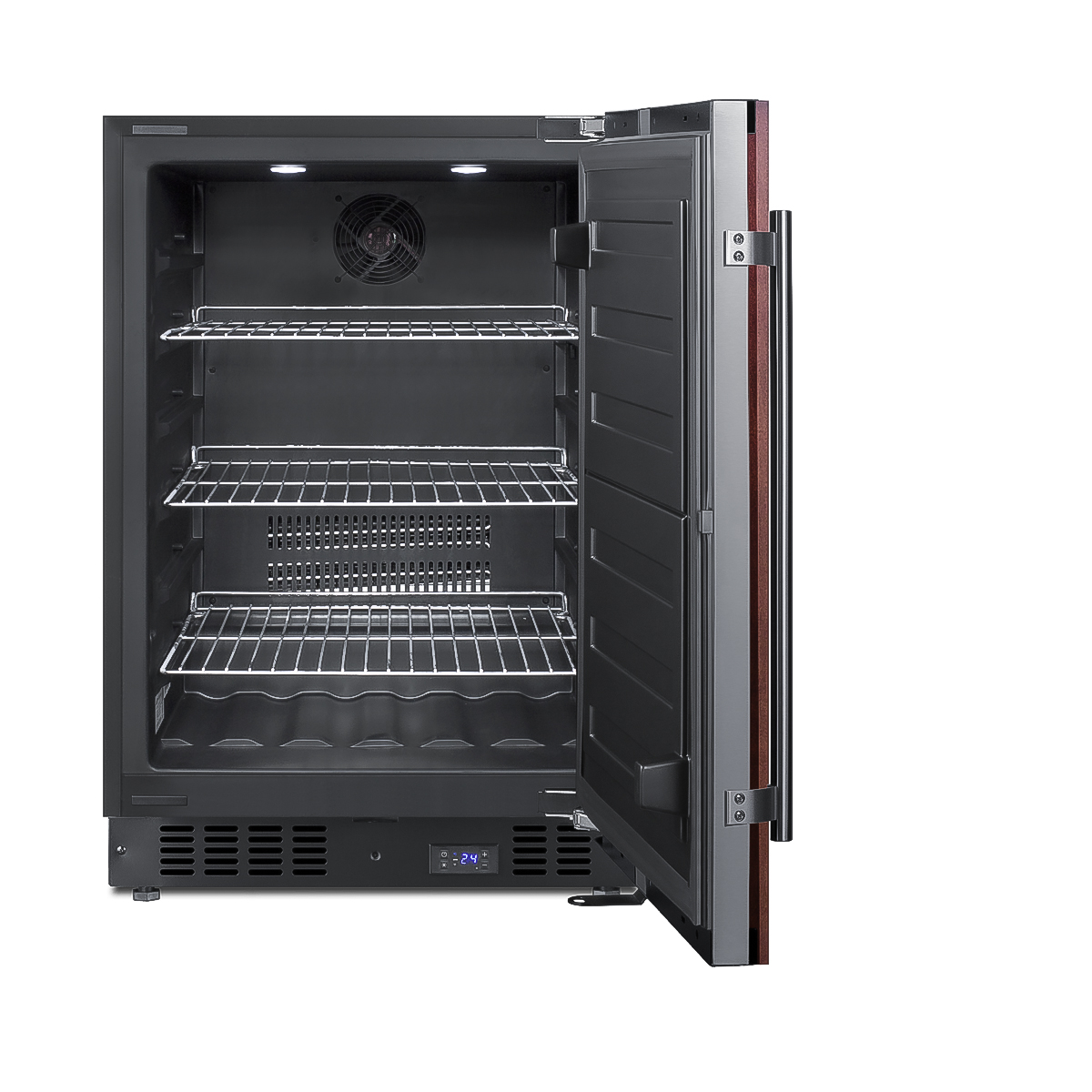Summit Appliance 4.72 cu. ft. Frost-Free Panel Ready Upright Freezer - View 4 | Fridge.com