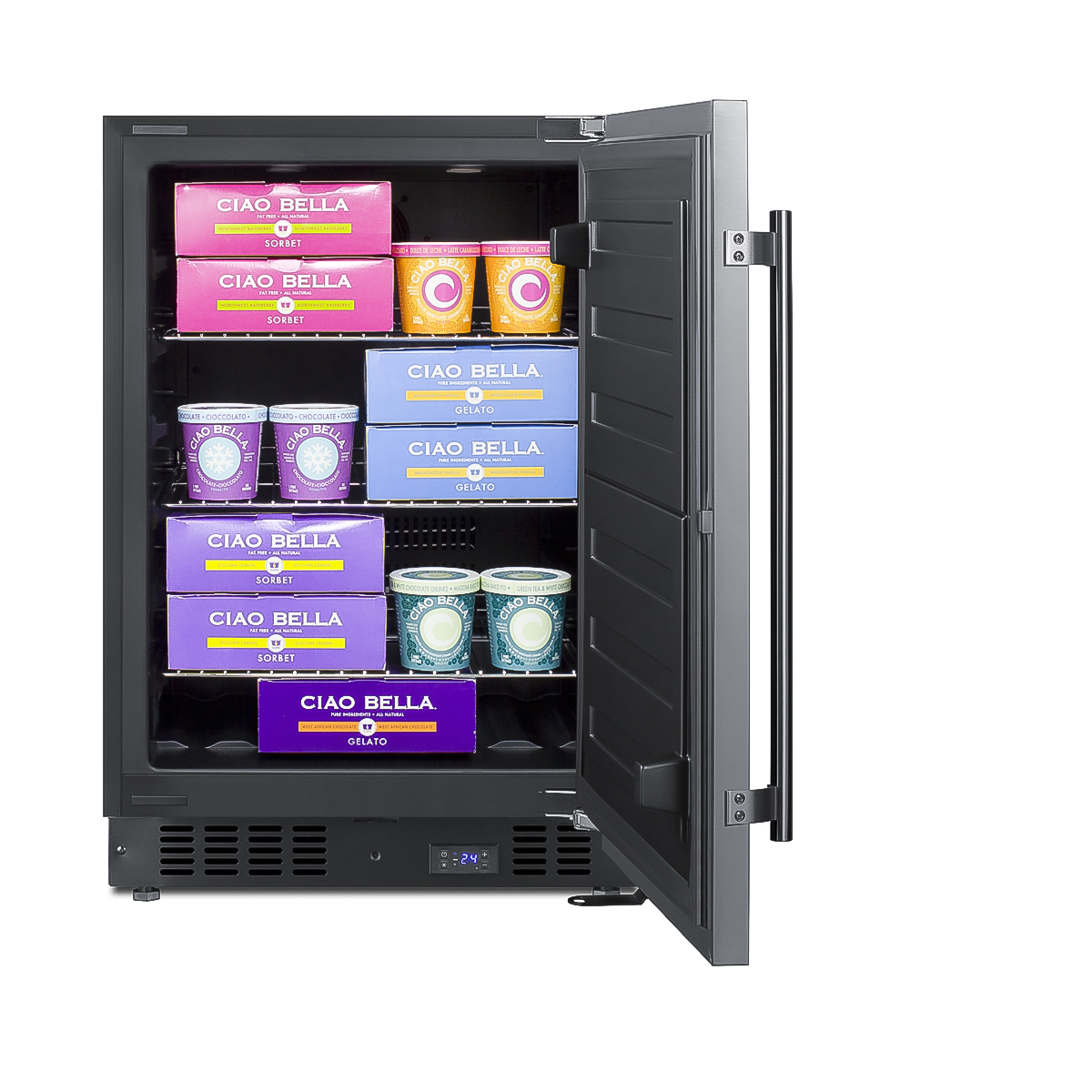 Summit Built-In 4.6 cu.ft. Frost-Free Upright Freezer - View 5 | Fridge.com