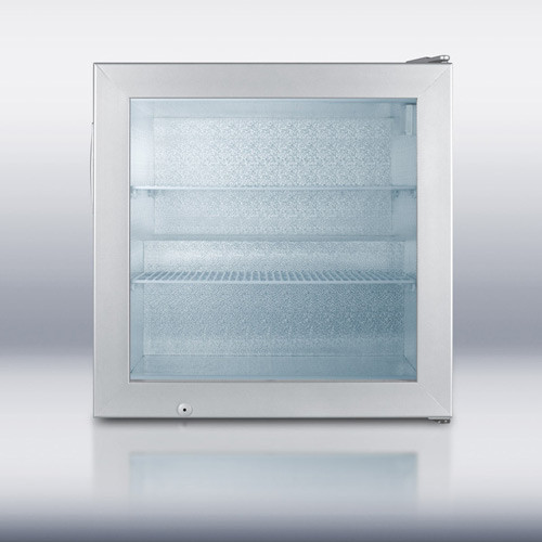 Summit Countertop Impulse Freezer w/ Self-Closing Door - Grey | Fridge.com
