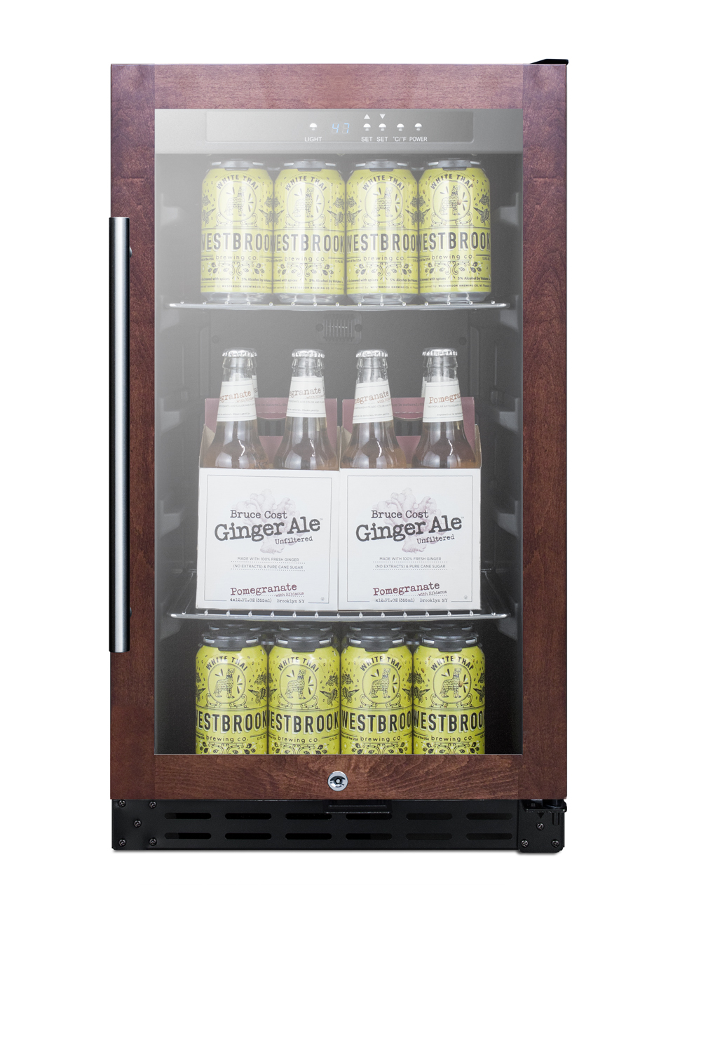 Summit 18" Freestanding/Built In Undercounter Beverage Center SCR1841BPNRADA | Fridge.com