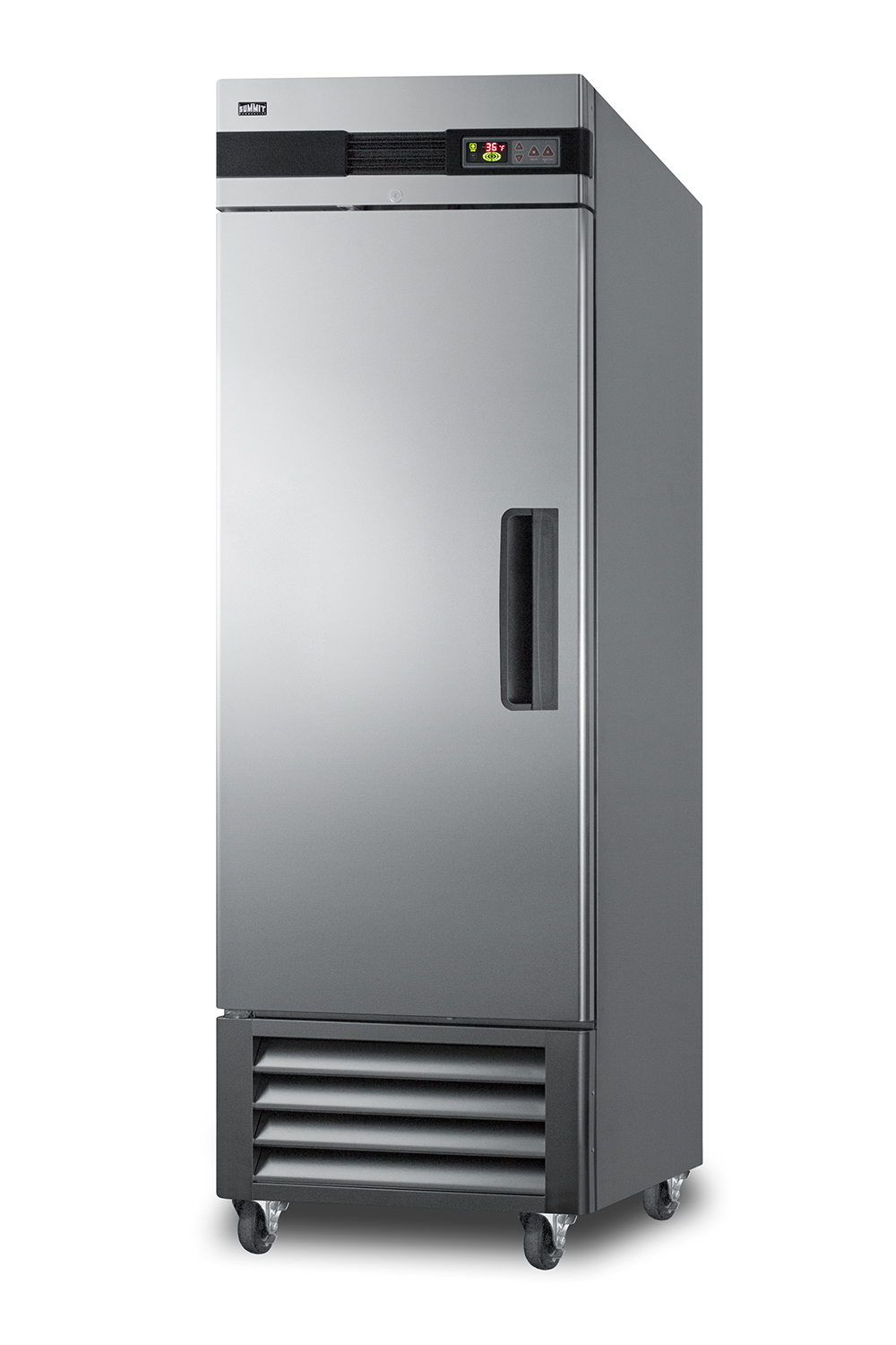 Summit 28 Inch Commercial 28" All-Refrigerator SCRR232LH - View 3 | Fridge.com